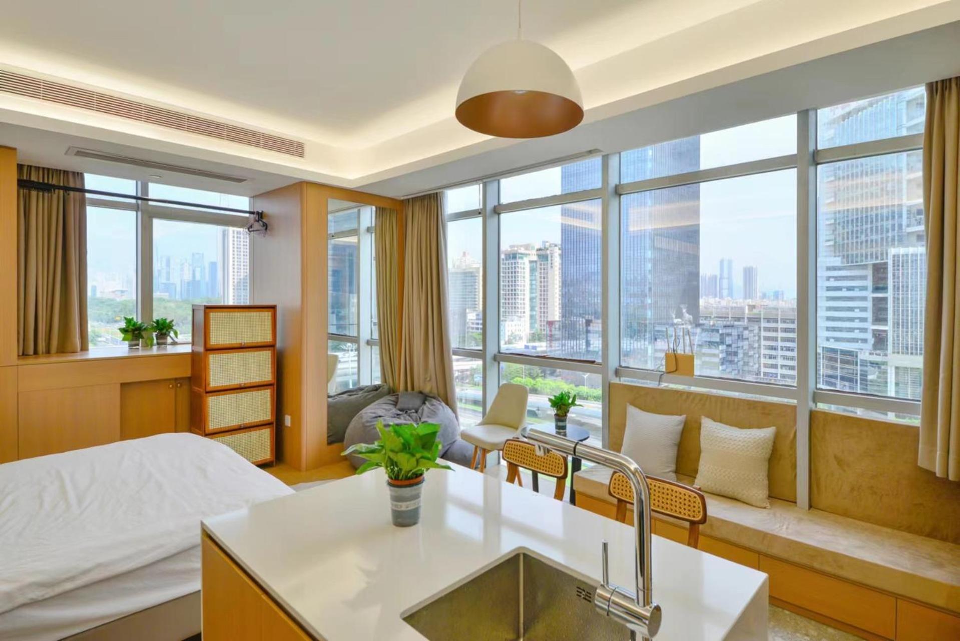 Shenzhen Duowei Luxury Apartment Chegongmiao Branch Экстерьер фото